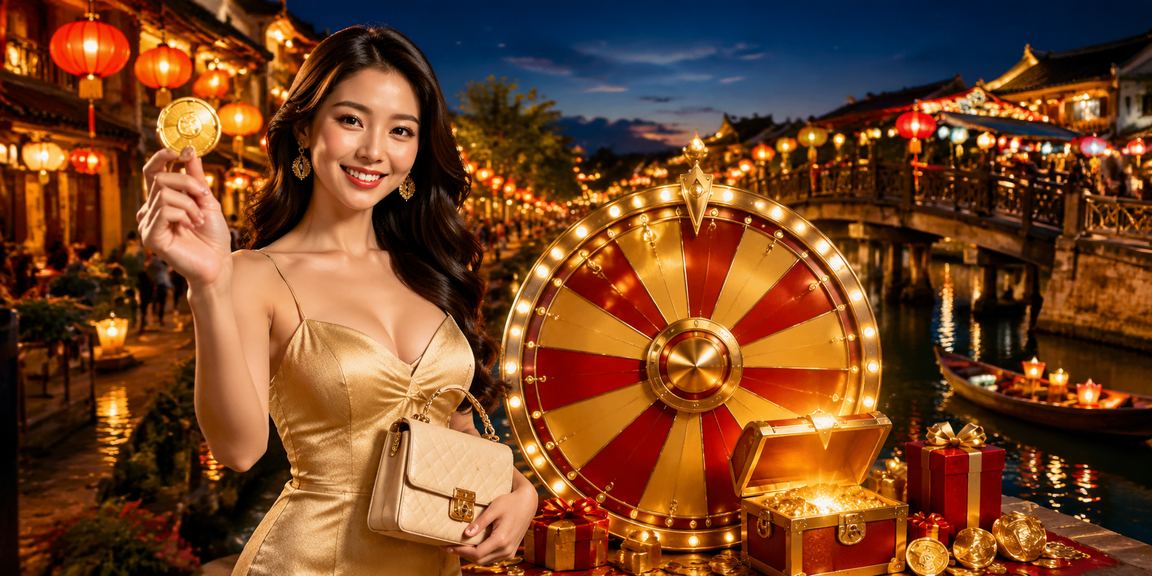 Đèn lồng may mắn tại Hội An, bầu không khí lễ hội và giải trí